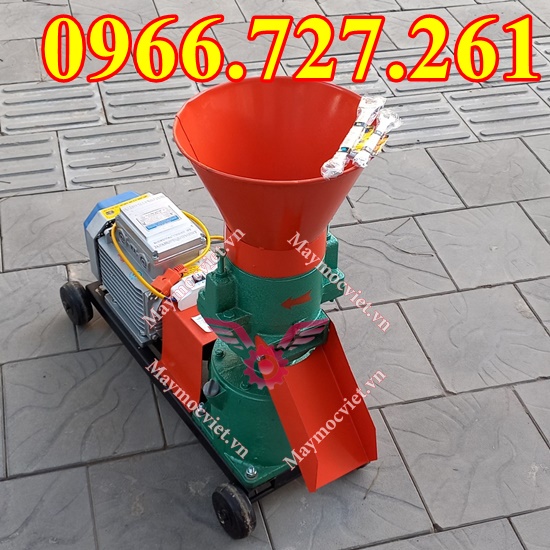 Máy ép cám viên VM150 PROMAX trục đứng motor 3.5kw ép thức ăn cho cá, gà, vịt, heo giá siêu rẻ chất lượng