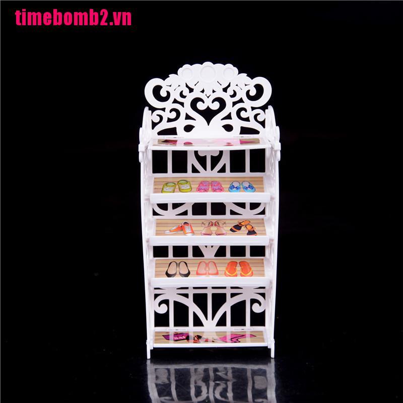 Tủ Giày Mini Trang Trí Cho Búp Bê