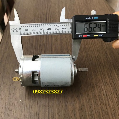 Moto 775 siêu khỏe chạy điện -12 - 24v