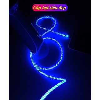 Cáp sạc led các loại ( Lightning, type C, Micro Usb)