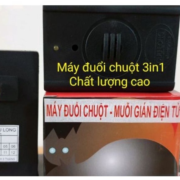 Máy Đuổi Chuột Muỗi Gián Dơi Công Nghệ Mỹ Dùng Sóng Siêu Âm Hiệu Quả-An Toàn