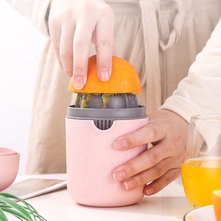 [FREESHIP] Dụng Cụ Vắt Cam Kiêm Ép Hoa Quả 2in1 Chất Liệu Nhựa Lúa Mạch An Toàn Tiện Lợi