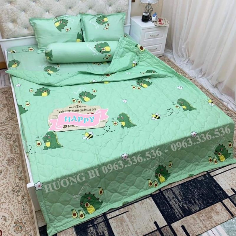 CHĂN HÈ 3 LỚP COTTON POLY ( được chọn mẫu )