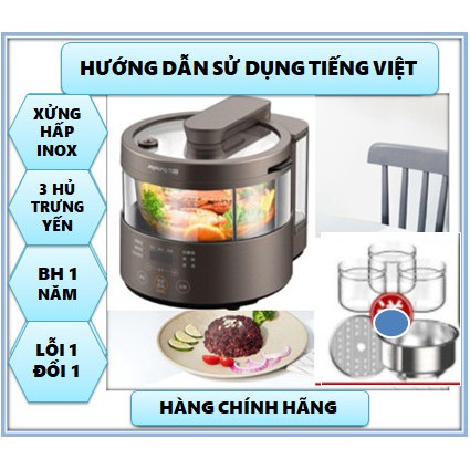 Nồi hấp đa năng Joyoung S130 và Joyoung S360 có chế độ cơm tách đường