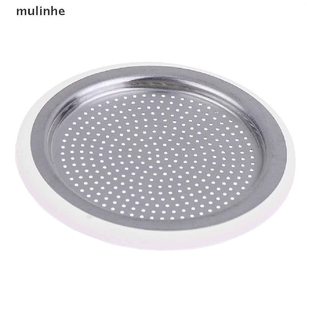 Set Miếng Đệm Silicone + Bộ Lọc Bằng Nhôm Thay Thế Cho Bình Pha Cà Phê Moka