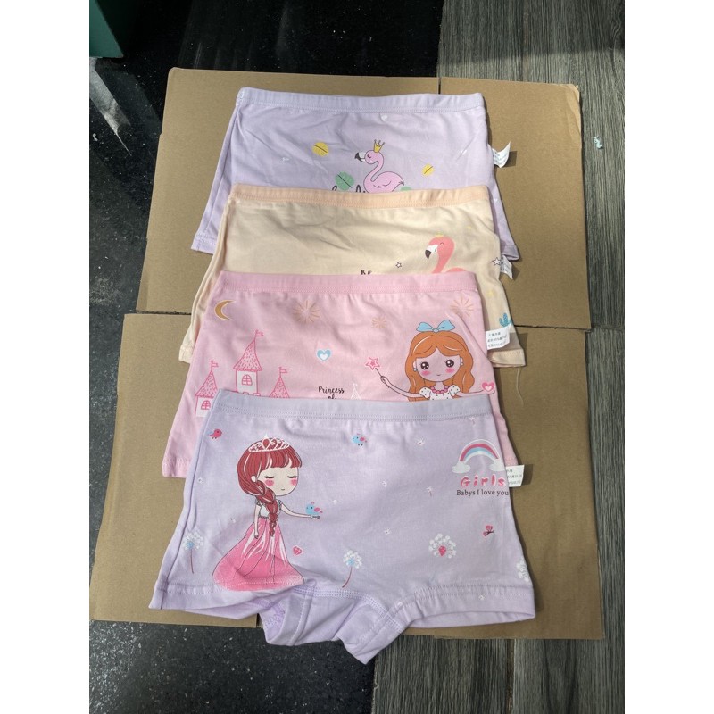 Quần chip đùi 1set 4cái 4màu mã A810-8