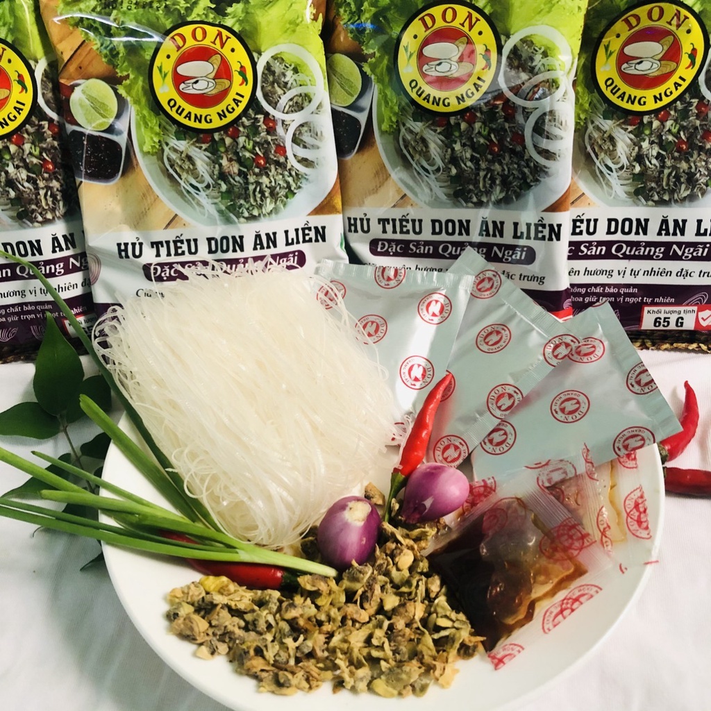 COMBO MIX 4 DON ĂN LIỀN - 3 PHỞ DON - 3 HỦ TÍU DON ĐẶC SẢN QUẢNG NGÃI | BigBuy360 - bigbuy360.vn