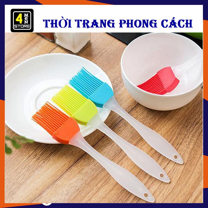 Cọ Quét Dầu Bằng Silicon Tiện Dụng Cho Nhà Bếp - Dụng Cụ Làm Bánh Chổi Quét Dầu Cọ Phết Dầu Silicon