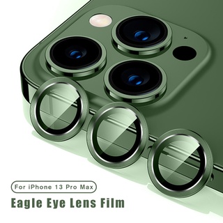Kính cường lực viền kim loại bảo vệ ống kính camera cho iphone 13 pro iphone 13 pro max