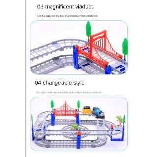 Bộ Đồ Chơi Lắp Ráp Đường Ray Xe Lửa Thú Vị Dành Cho Các Bé