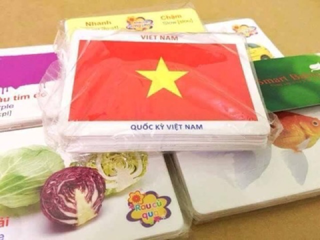 Bộ thẻ học 16 chủ đề (416 thẻ)
