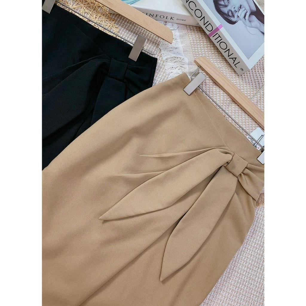 Chân Váy bút chì nơ eo Oxatyl M654 váy thời trang công sở dáng đẹp fom ôm