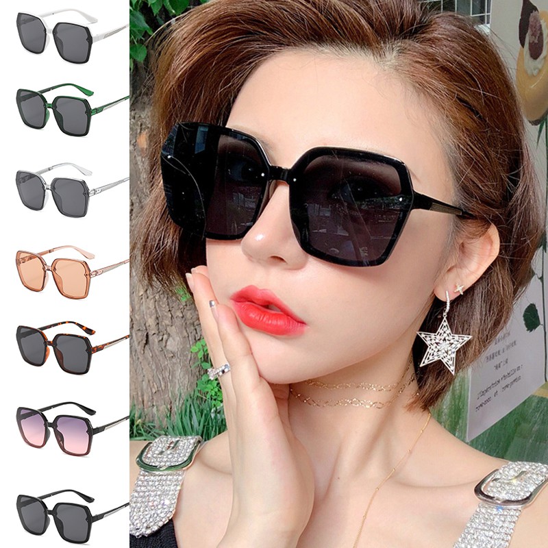 Kính mát tròng màu gradient thời trang cho nam và nữ