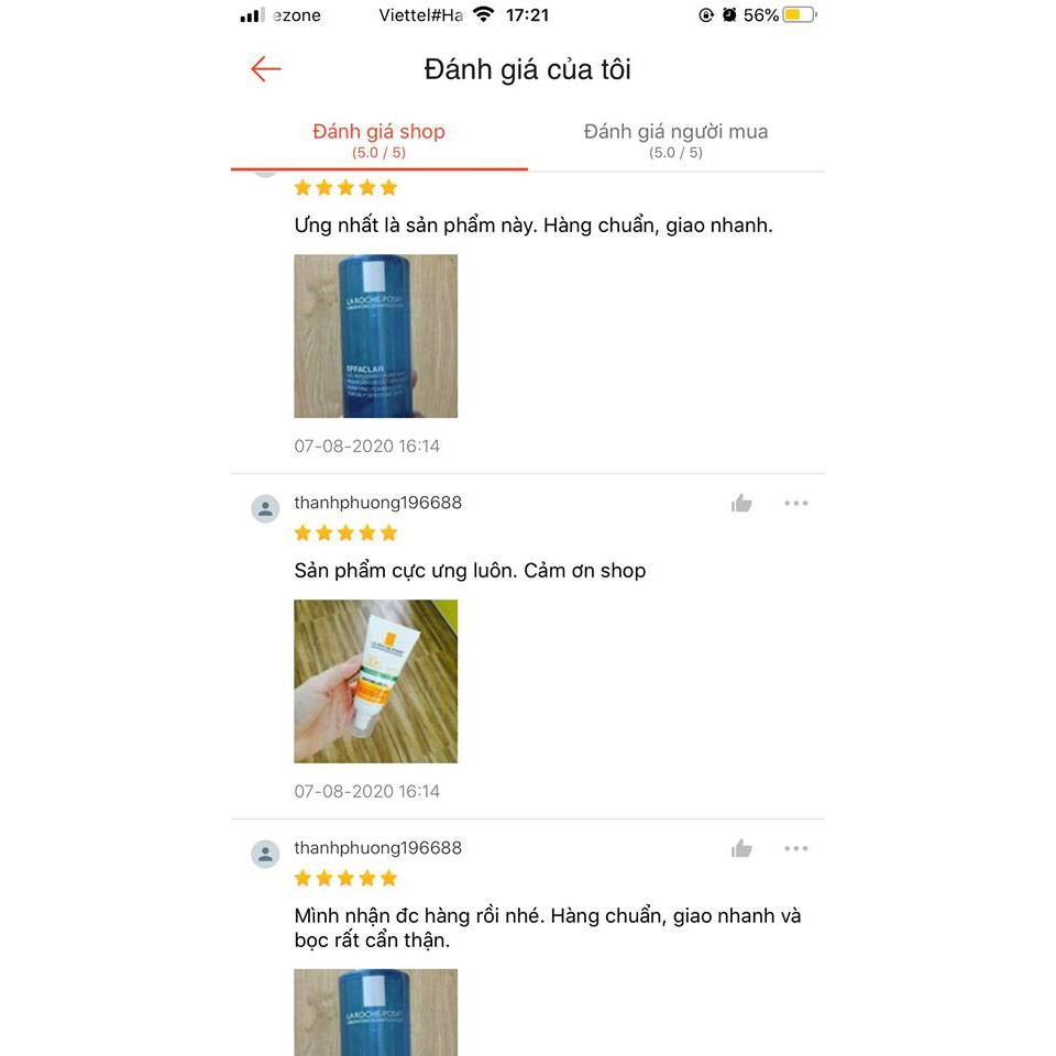 (có bill) Sữa rửa mặt La Roche-Posay Effaclar cho da dầu, mụn, nhạy cảm 400ml | BigBuy360 - bigbuy360.vn