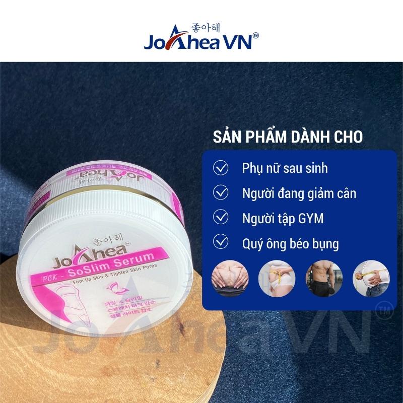 Giảm mỡ bung tan mỡ bung JoAhea SoSlim Serum mờ sẹo rạn da thành phần thiên nhiên giảm mỡ an toàn 120g