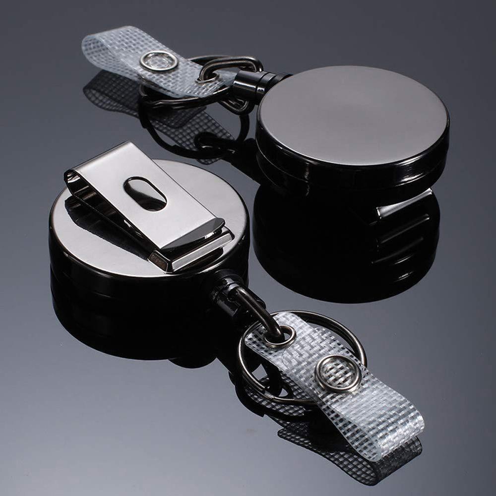 Dây Móc Chìa Khóa Bằng Kim Loại Có Thể Thu Gọn Chống Thất Lạc