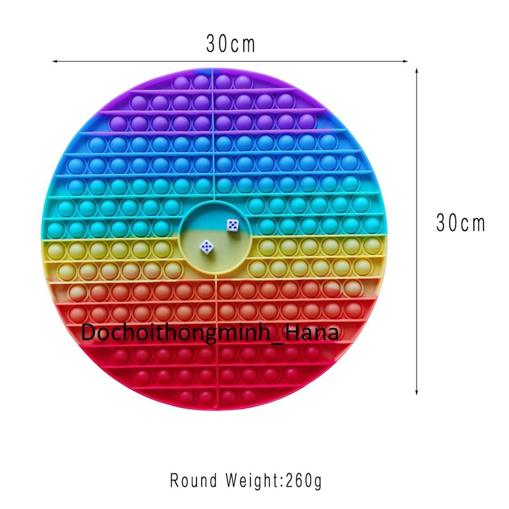 Khổng Lồ  Pop it  Đồ chơi bóp bong bóng giải trí  Giảm căng thẳng hiệu quả cho người lớn, trẻ em.