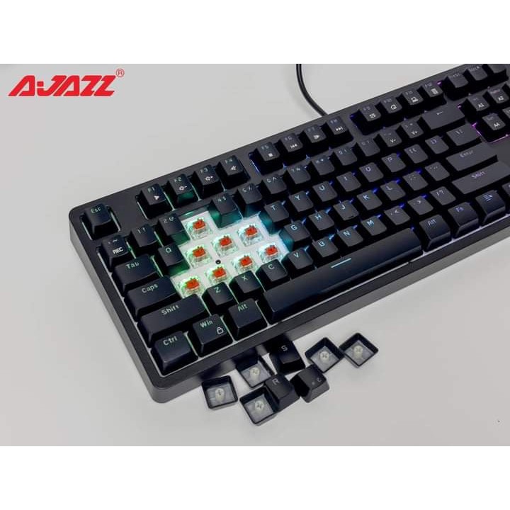 Bàn phím cơ AJAZZ DKM150 - Phím cơ AJAZZ DKM150 Red Switch Led RGB