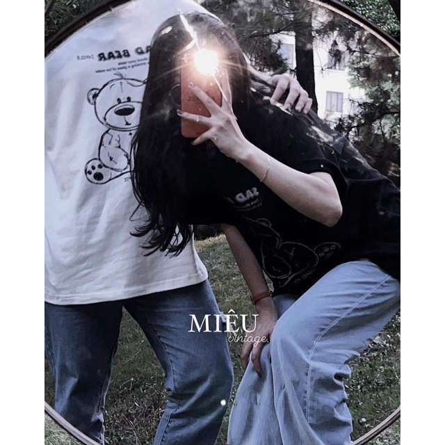 Áo thun chú gâu Bad bear 3158/ gâu Ami