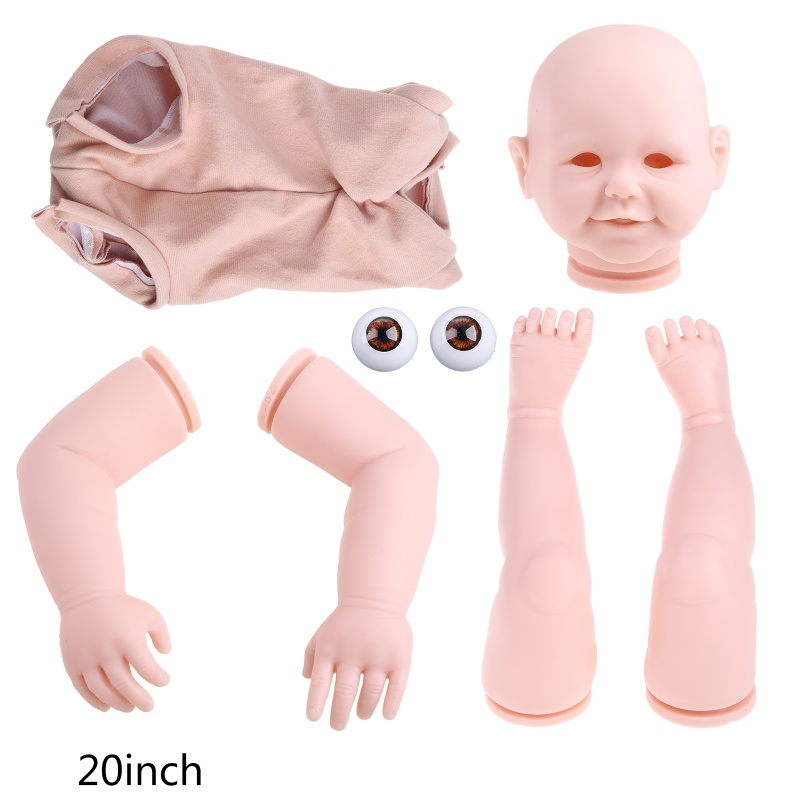 Búp Bê Sơ Sinh 20 inches Chưa Hoàn Thiện Độc Đáo Xinh Xắn