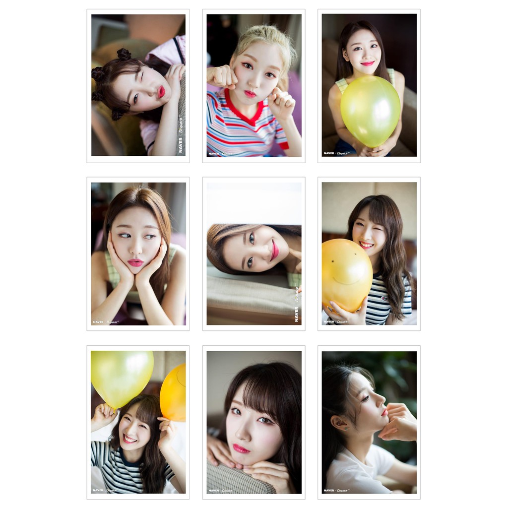 Lomo Card Ảnh LOONA - DEBUT 2018 ( 63 ảnh)