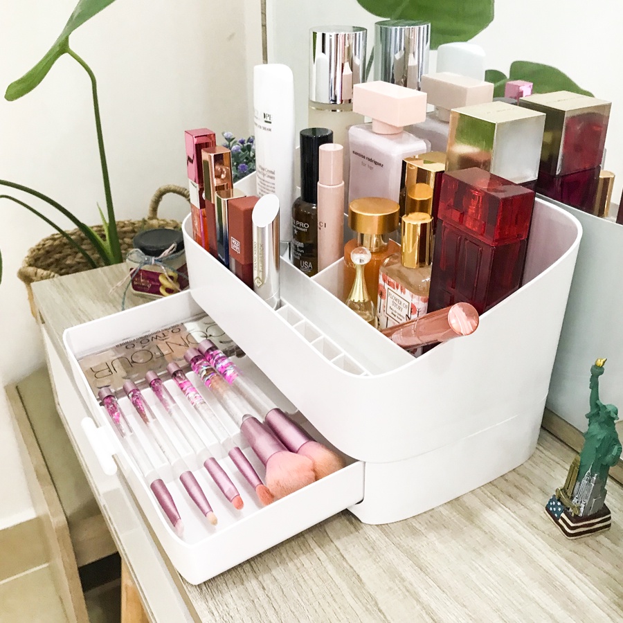 Kệ để đồ, đựng mỹ phẩm, bông tẩy trang Living on  VCB-TLCE