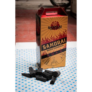 (Thùng 3kg) Than củi nướng BBQ Nhật Bản - Than sạch không khói