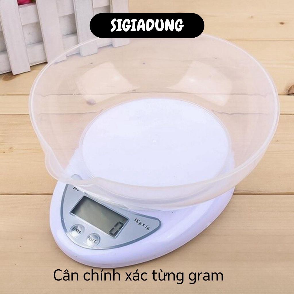 [SGD] Cân Tiểu Ly - Cân Điện Tử Nhà Bếp Electronic Kitchen 5kg Đo Lường Chính Xác Cao 3485