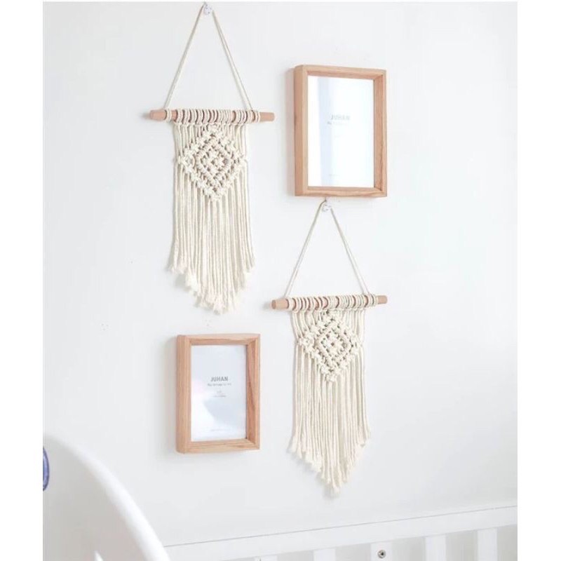 [Giảm giá] Rèm macrame phong cách retro trang trí nhà cửa