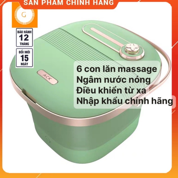 Bồn ngâm chân massage trị liệu sục khí làm ấm nước giảm đau nhức