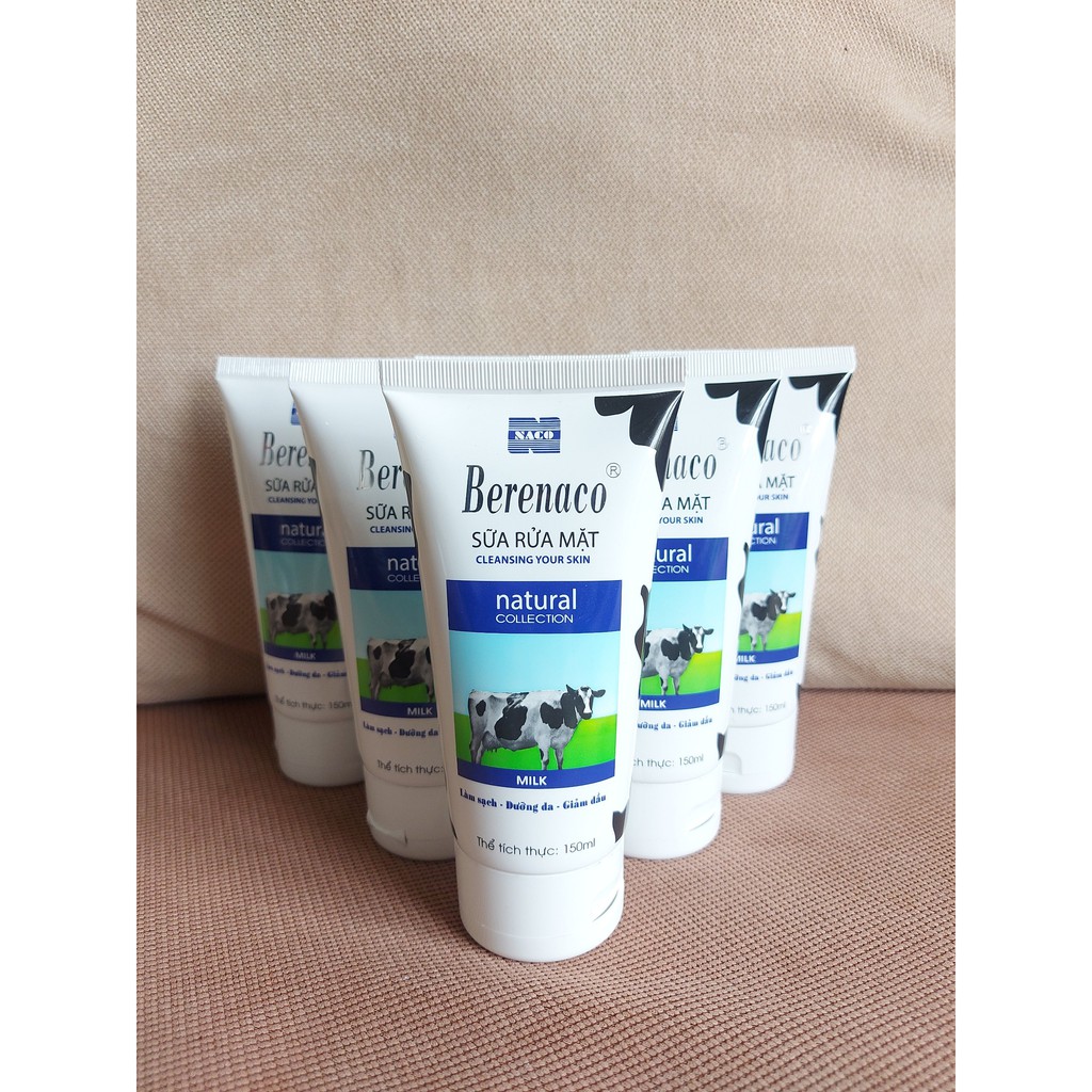 Sữa rửa mặt bò Berenaco Cleansing Your Skin 150ml