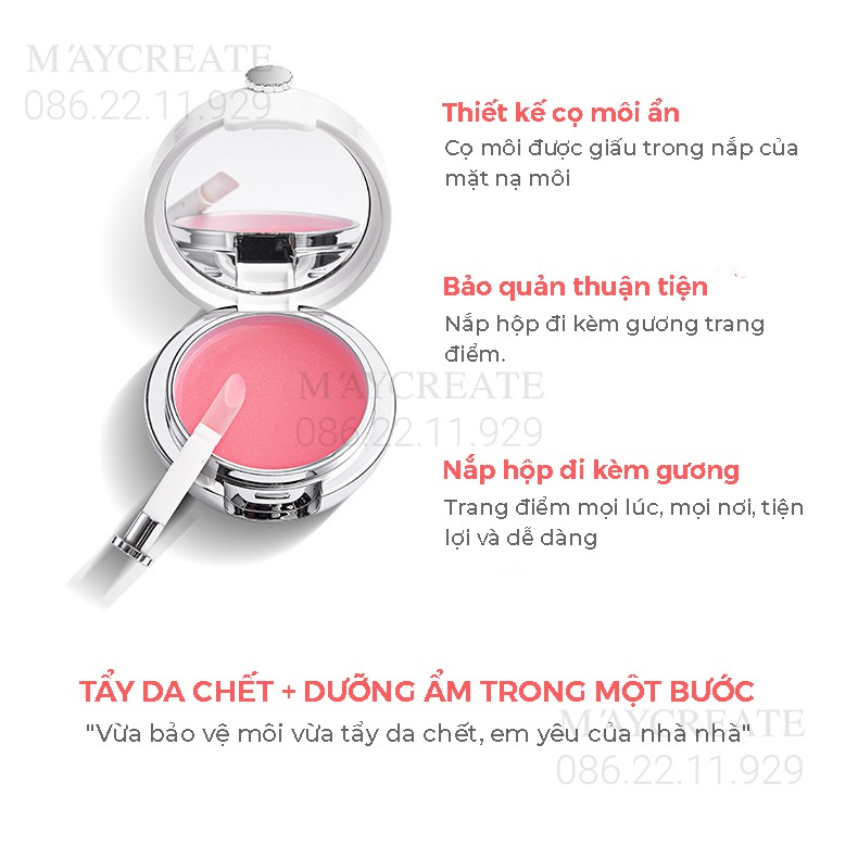 Mặt Nạ Dưỡng Ẩm Môi Maycreate Hàng Nội Địa Trung