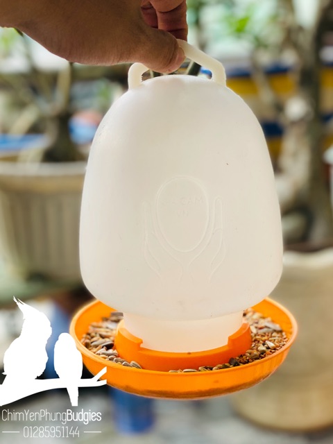 Bình nhựa chứa thức ăn cho Gia Cầm • Gia Súc.