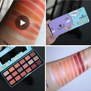 PHẤN MẮT ODBO LOVE SWEET EYESHADOW (tone 2)