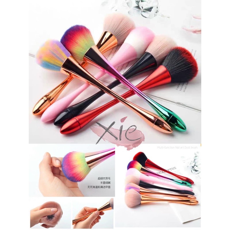 CHỔI / CỌ PHỦI BỤI NAILS - XIE dụng cụ nối mi&amp;nail❤️