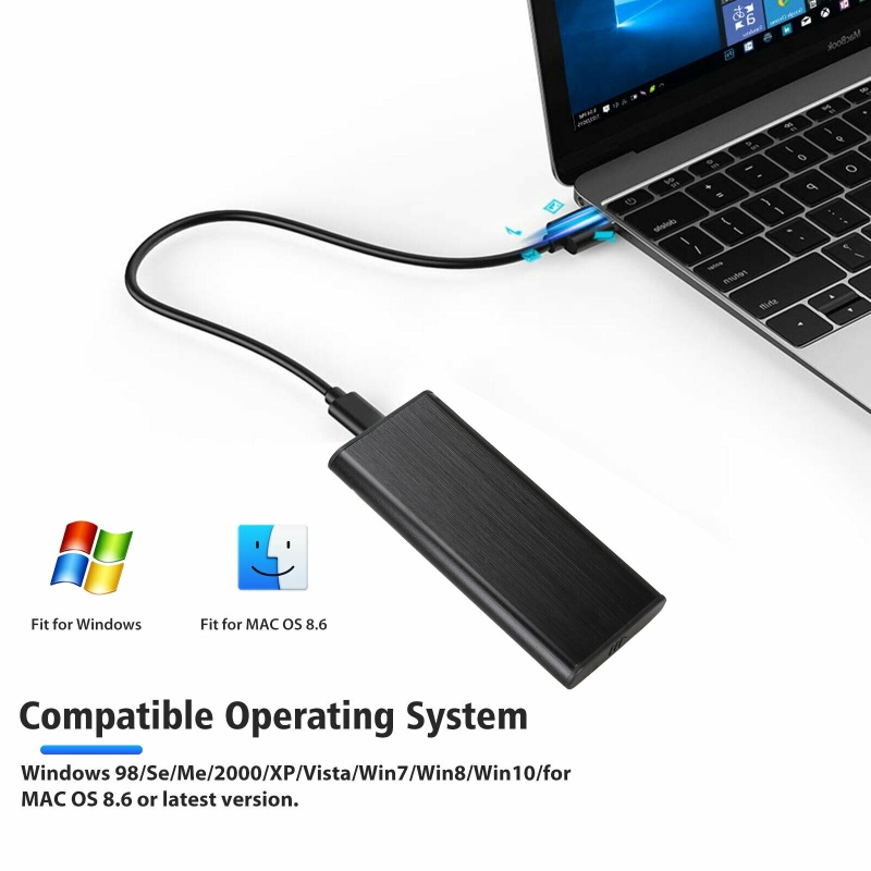 Vỏ Ổ Cứng Ssd M2 Nvme Ssd M.2 Pci-E Ssd Sang Type-C Usb3.1 Usb-C | BigBuy360 - bigbuy360.vn