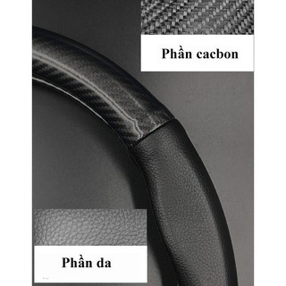 Bọc Vô Lăng Vân Carbon Xe KIA