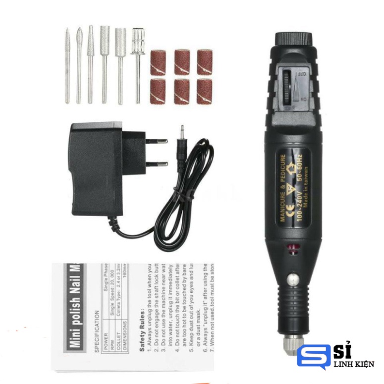 Máy khoan mài khắc đánh bóng điện mini 110v-220v tốt cao