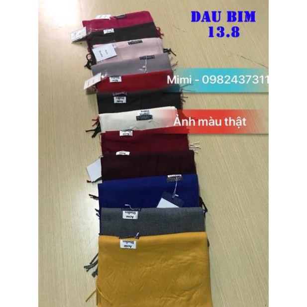 🔥FULL MÀU, LOẠI 1✅ Khăn len ACNE STUDIOS lông cừu, hàng đẹp, mềm-mịn-xịn chuẩn tag, loại 1 (ảnh + video thật) - YLDB