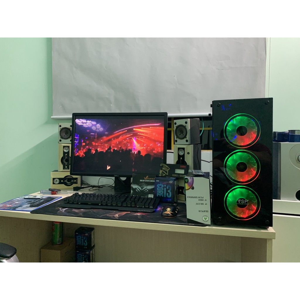 Bộ PC chiến game PUPG, Liên minh, fifa, GTA 5, CSgo... và đồ họa render kèm màn hình 24 inch IPS đẹp | BigBuy360 - bigbuy360.vn