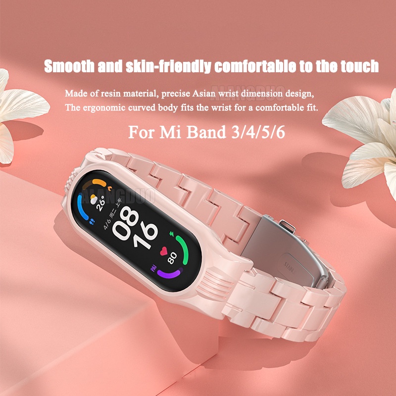 Dây Đeo Thay Thế Chất Liệu Silicon Màu Trơn Cho xiaomi mi band 7 6 xiaomi mi band 3 4 mi5 mi6 miband 6
