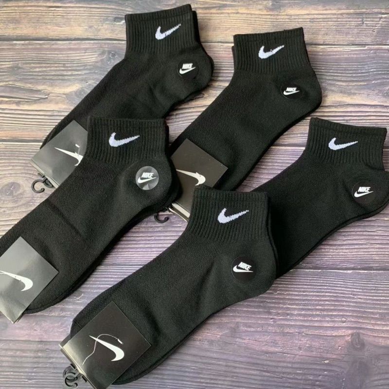Sét 10 đôi tất Nam, Nữ Adidas, Nike cổ ngắn hai màu trắng, đen