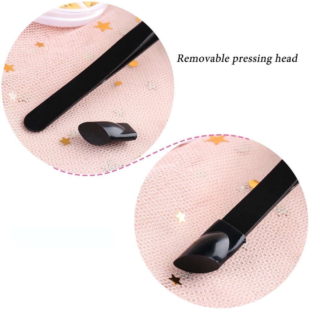 1 Nhíp Hai Đầu Silicone Đính Đá Trang Trí Móng Tay 3D DIY