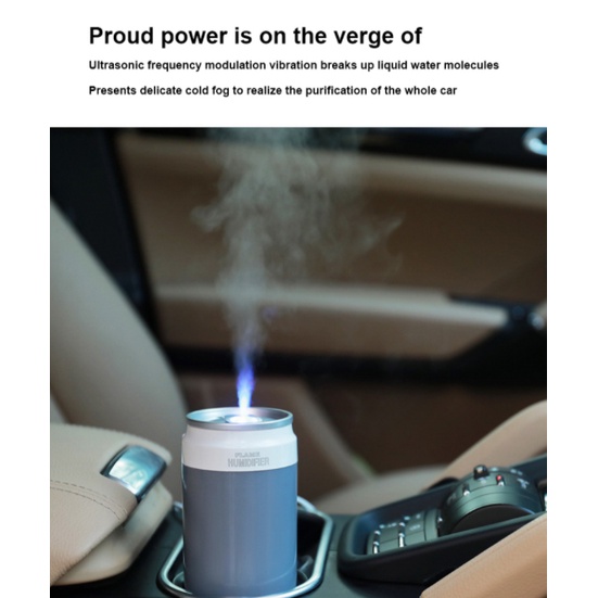 Máy khuếch tán tinh dầu Tạo Độ Ẩm Không Khí 260ML USB Có Đèn Ban Đêm