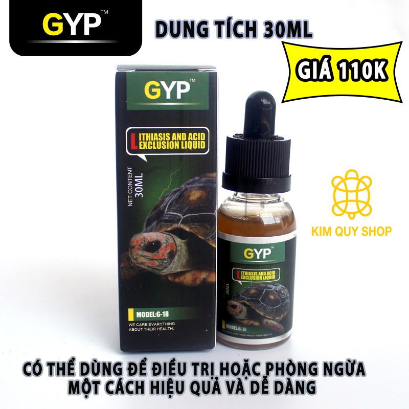 Dung dịch hỗ trợ thải urat và các độc tố mang tính acid dành cho bò sát