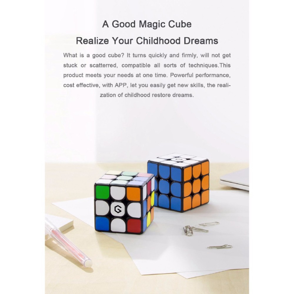 ☇✖Khối rubik nam châm 3 màu Xiaomi mijia giiker M3 3x3x3