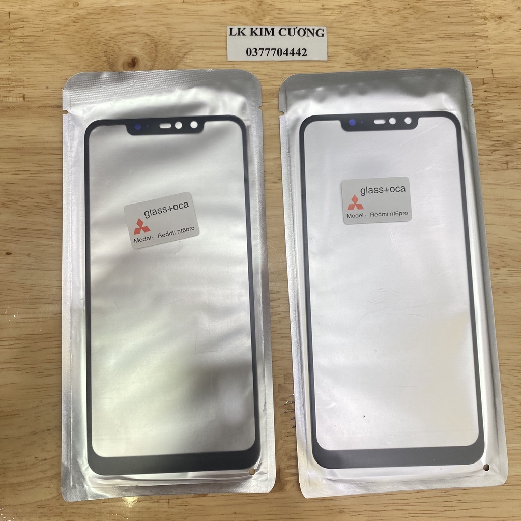 Kính liền keo xiaomi note 6 / note 6 pro