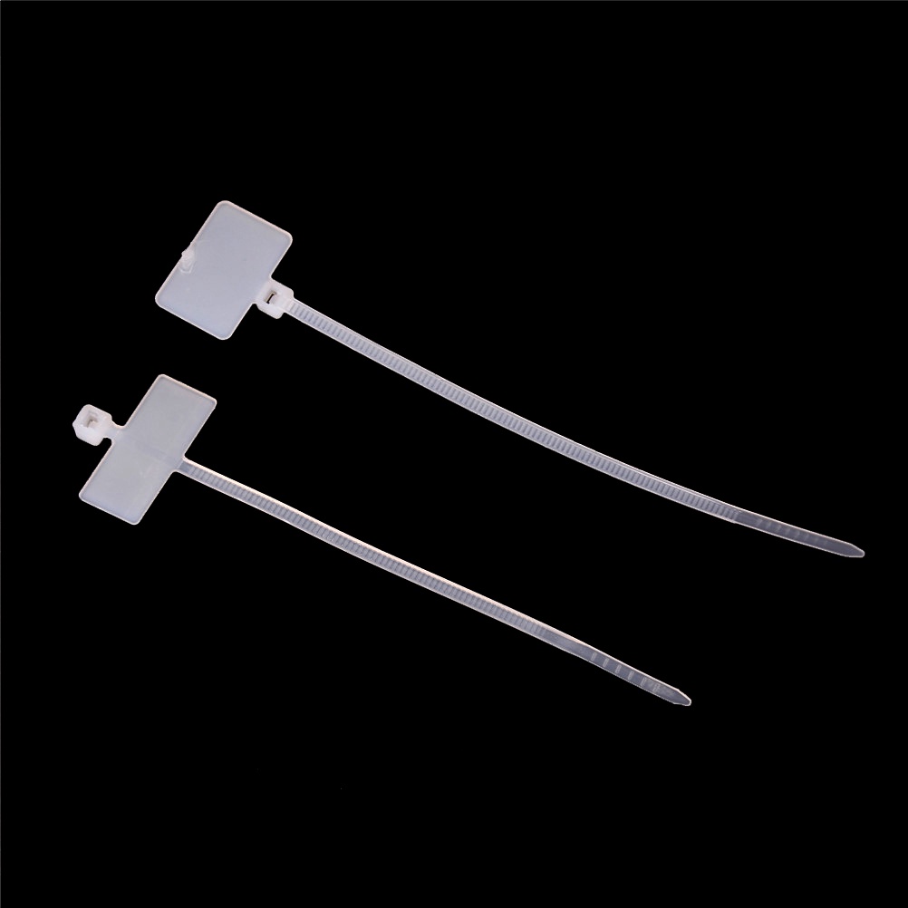 Bộ 100 Thẻ Đánh Dấu Dây Cáp Tự Khóa RJ45 Chuyên Dụng