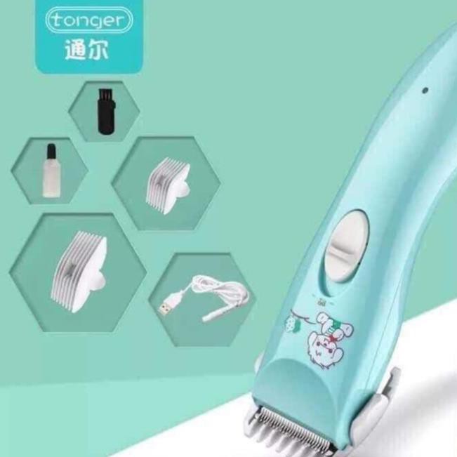 Tông Đơ Cắt Tóc Cho Bé TOIR-TR102,Tăng Đơ Cắt Tóc Trẻ Em Cạo Lông Chó Mèo Có Dây Sạc Chuyên Nghiệp