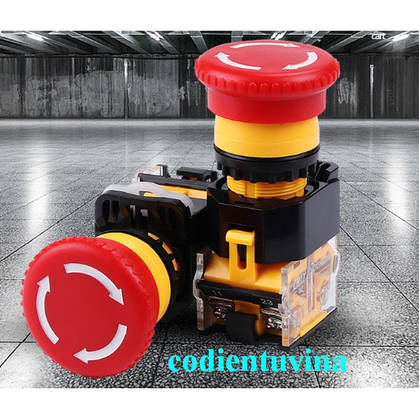 Nút Nhấn Dừng Khẩn Cấp LAY38-11ZS+STOP